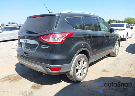 2014 Ford Escape Titanium из США, поврежденный, VIN 1FMCU0J90EUA47331